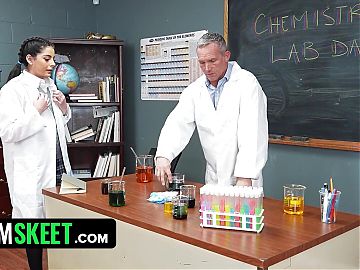 Sexual Scientific Experiment Goes Terribly Wrong - TeamSkeet