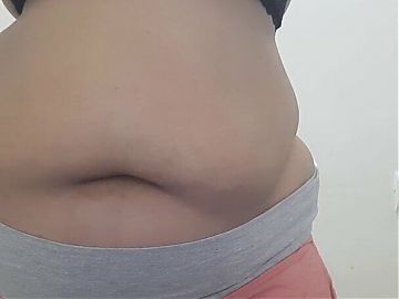 amazing boobs and big belly .. hot desi indian